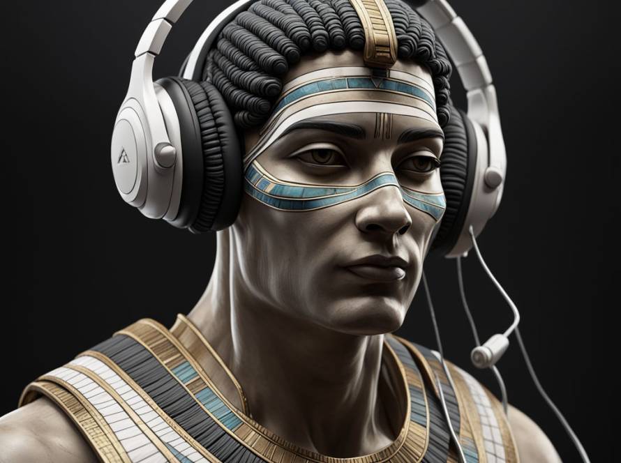 call center agent from ancient egypt