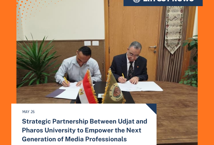 Strategic Partnership Between Udjat and Pharos University to Empower the Next Generation of Media Professionals