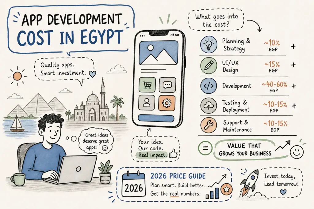 App development cost in Egypt