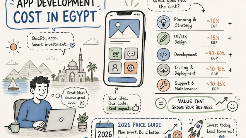 App development cost in Egypt