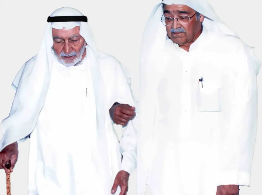 صالح كامل ووالده
